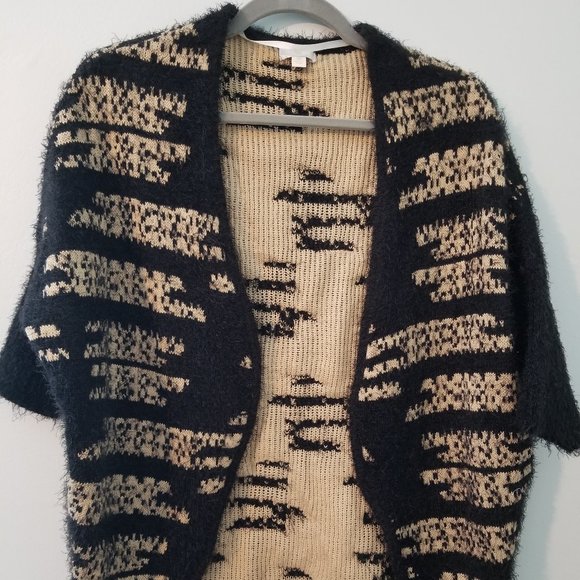 Leopard print warm cardigan - Picture 1 of 5